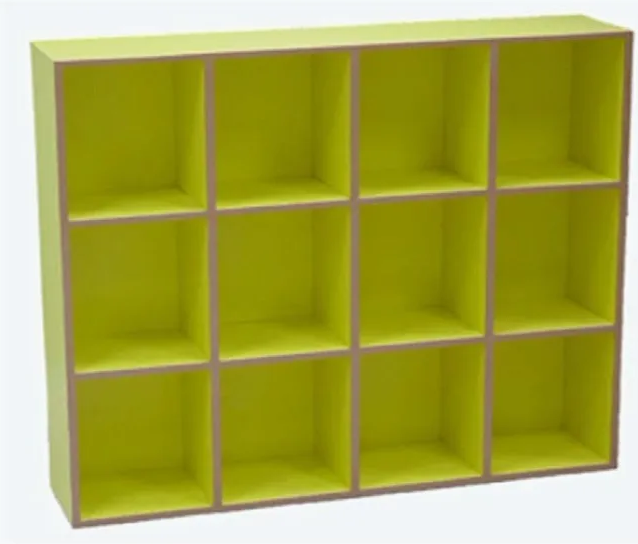 Colorful Wooden Kids Toy Storage Unit – Kindergarten & School Organizer GT-108A